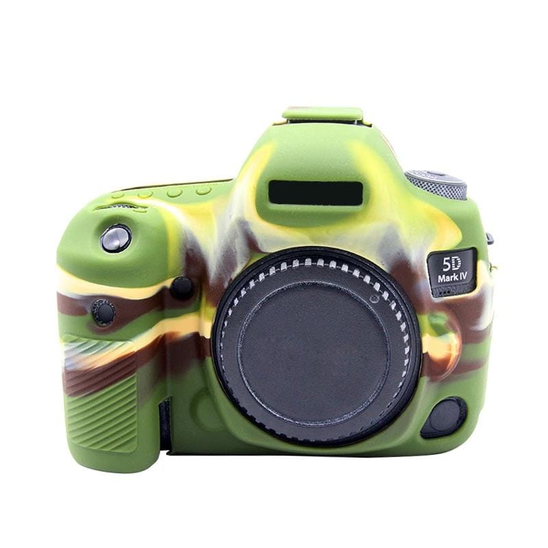 PULUZ Soft Silicone Protective Case for Canon EOS 5D Mark IV (Yellow)