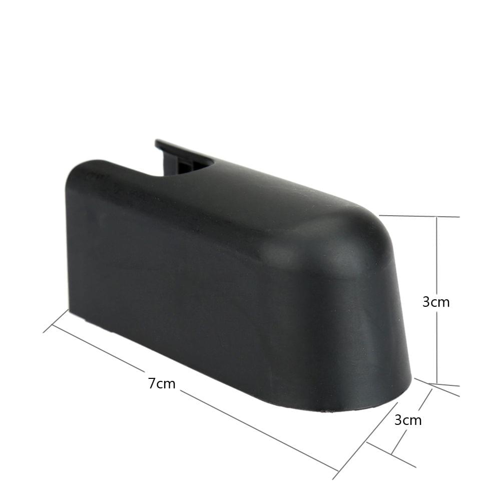 Black Car Rear Wiper Arm Washer Cap Nut Cover Fit for
