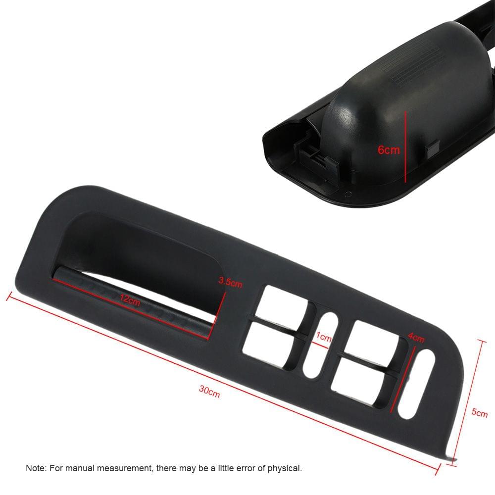 Car Master Window Switch Control Panel Trim Bezel + 3