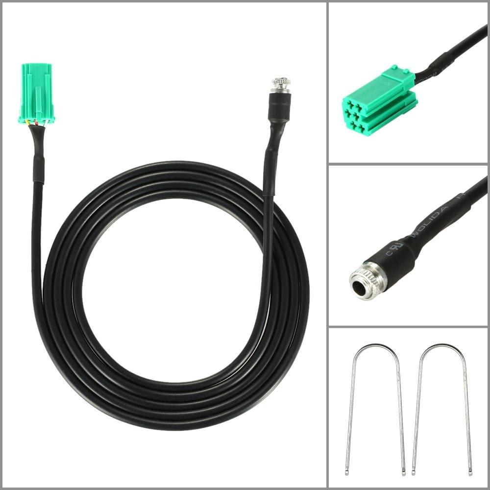 KKmoon Female CD AUX-IN Cable Music Audio Adapter Cable for