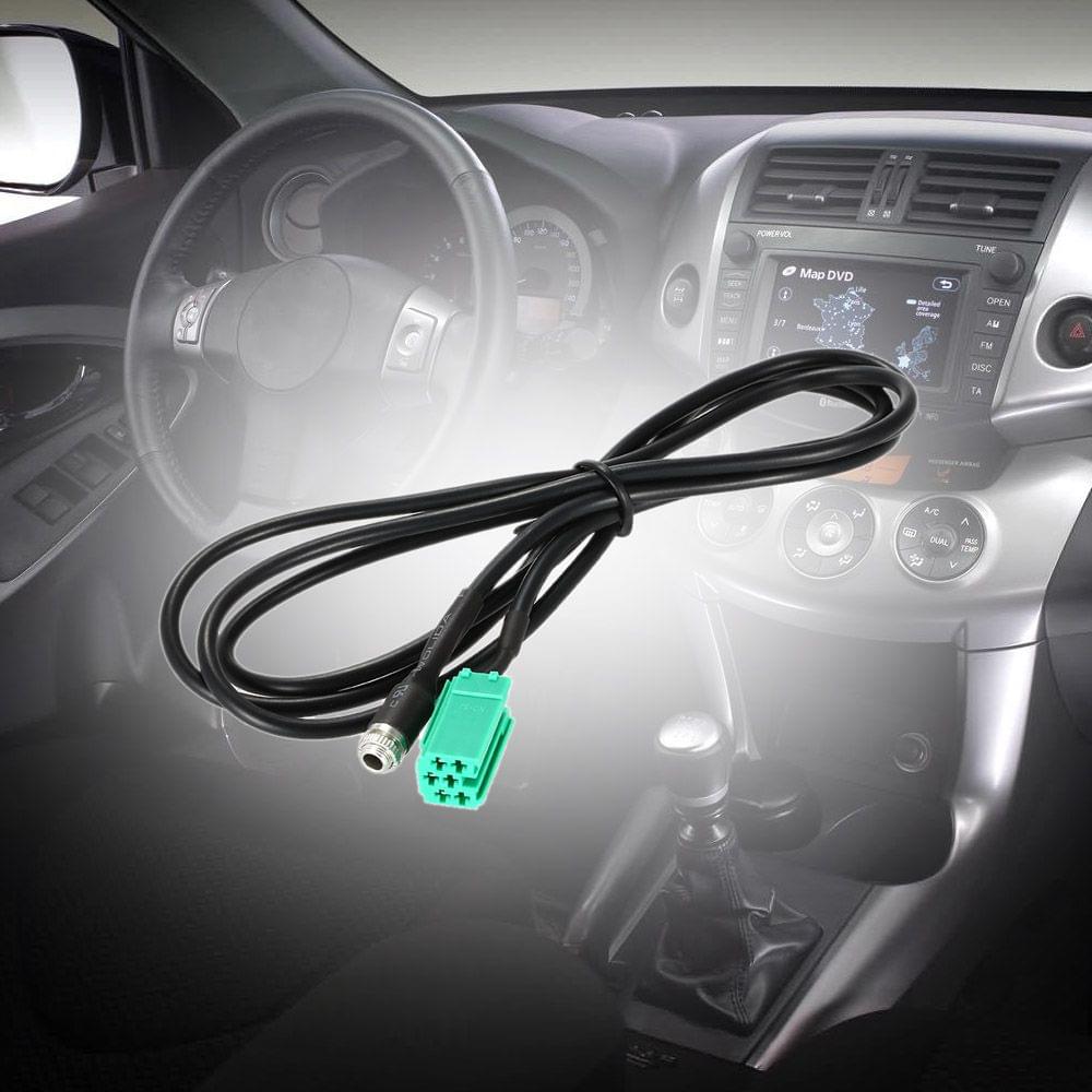 KKmoon Female CD AUX-IN Cable Music Audio Adapter Cable for