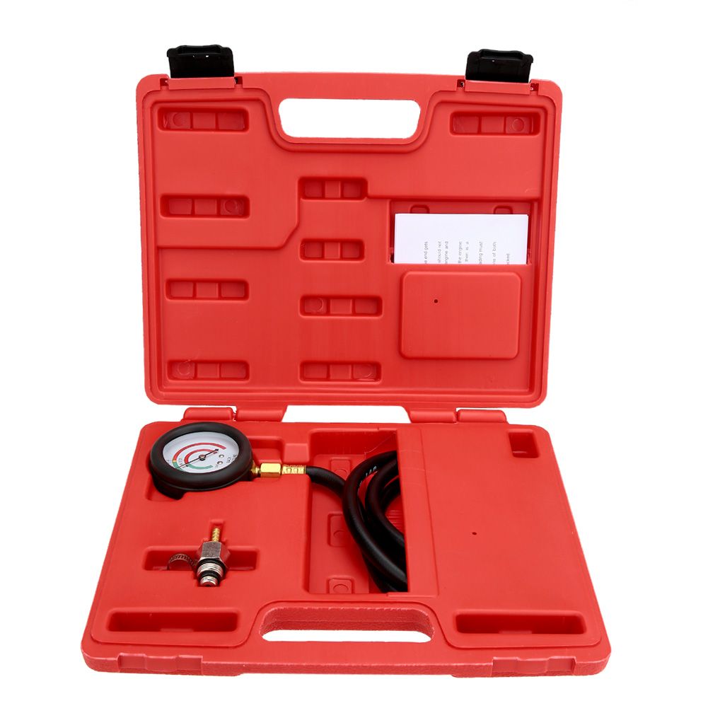 Exhaust Back Pressure Tester Set Pressure Gauge Test Tool