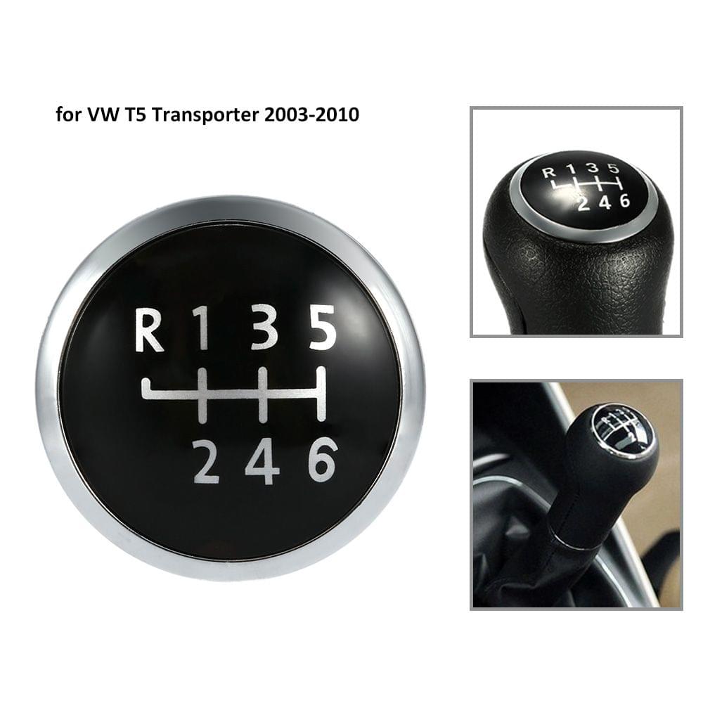 6 Speed Gear Knob Badge Emblem Cap Knob Cover Replacement