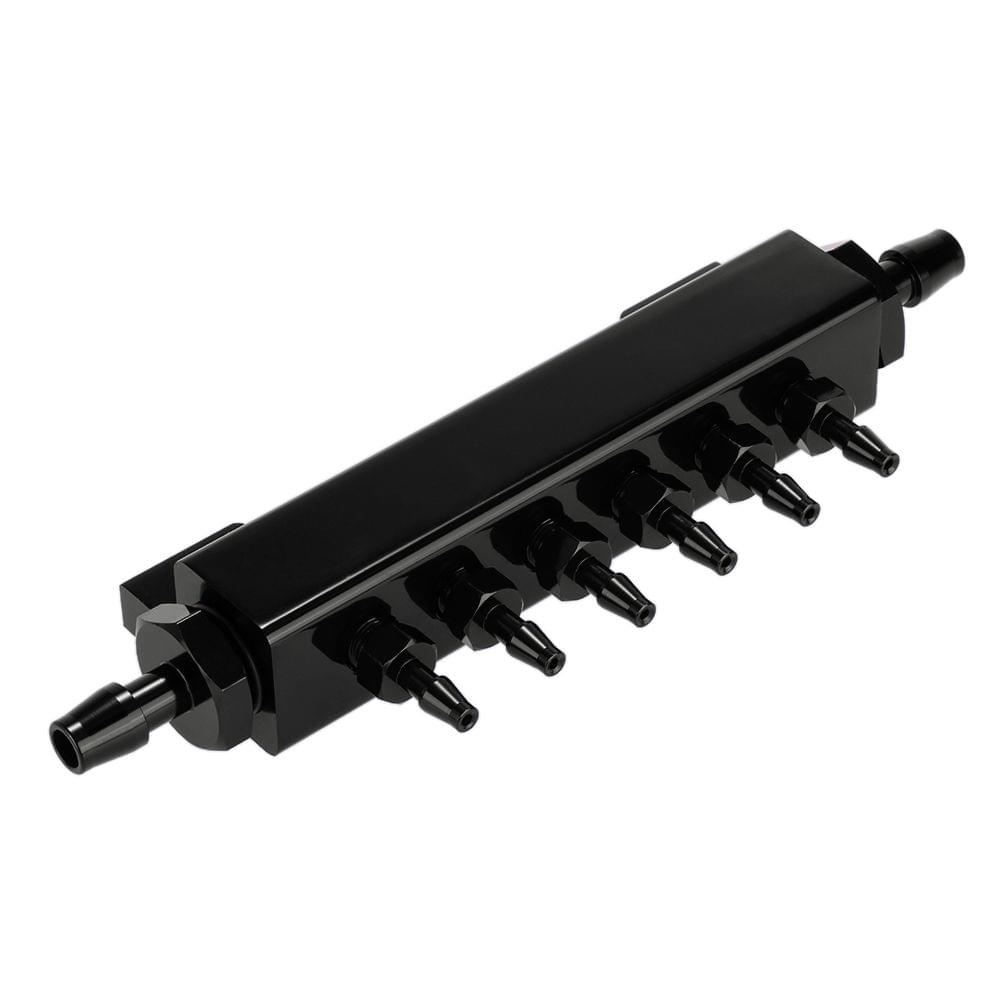 Aluminum Alloy Vacuum Manifold Kits 6 Port 1/8 NPT Turbo