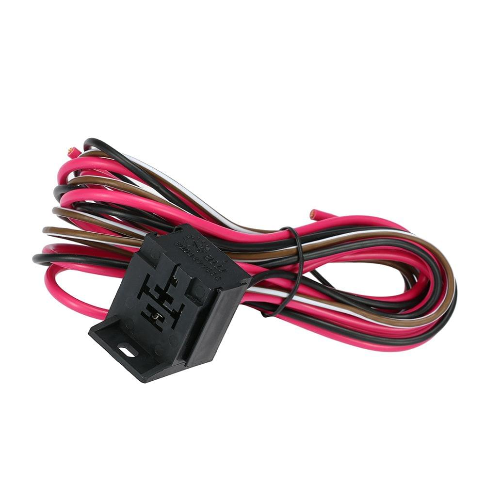 Electric Cooling Fan Wiring Install Kit 185/170 Degree