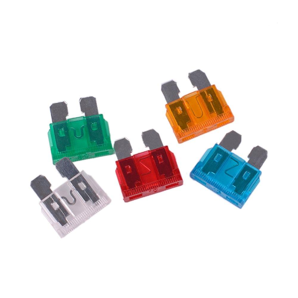 100pcs Assortment Car Standard Blade Fuses 2A 3A 5A 7.5A 10A