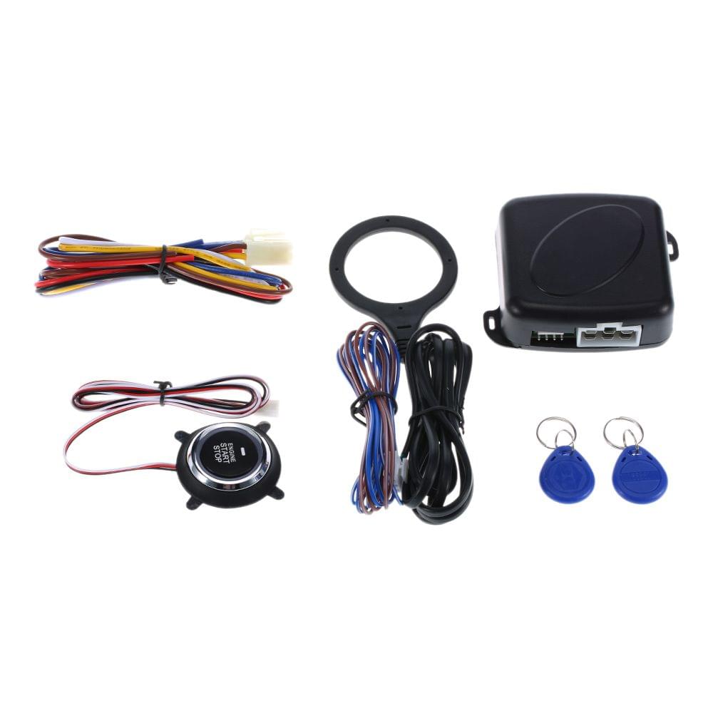 Car Engine Push Start Button RFID Safe Lock Ignition Switch