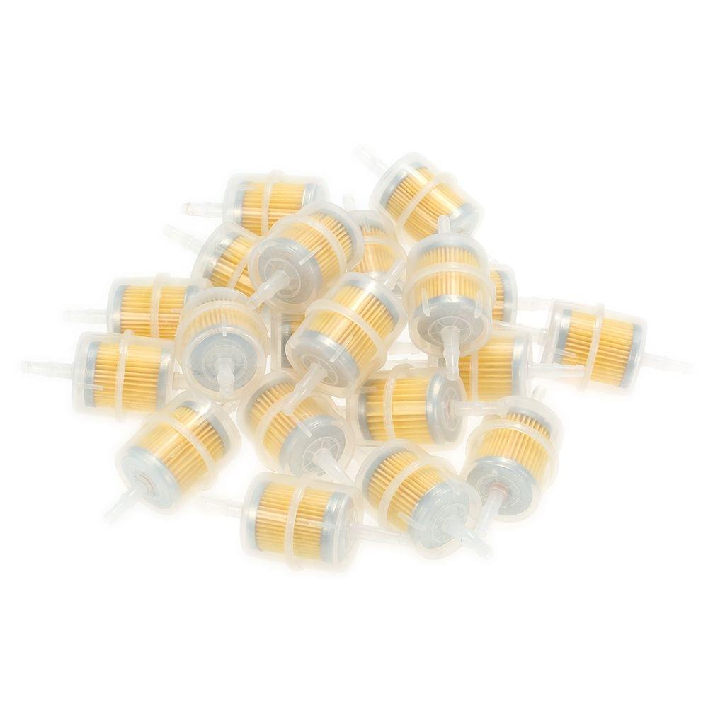 20pcs Universal Petrol Inline  Filter Large Car Part Fits