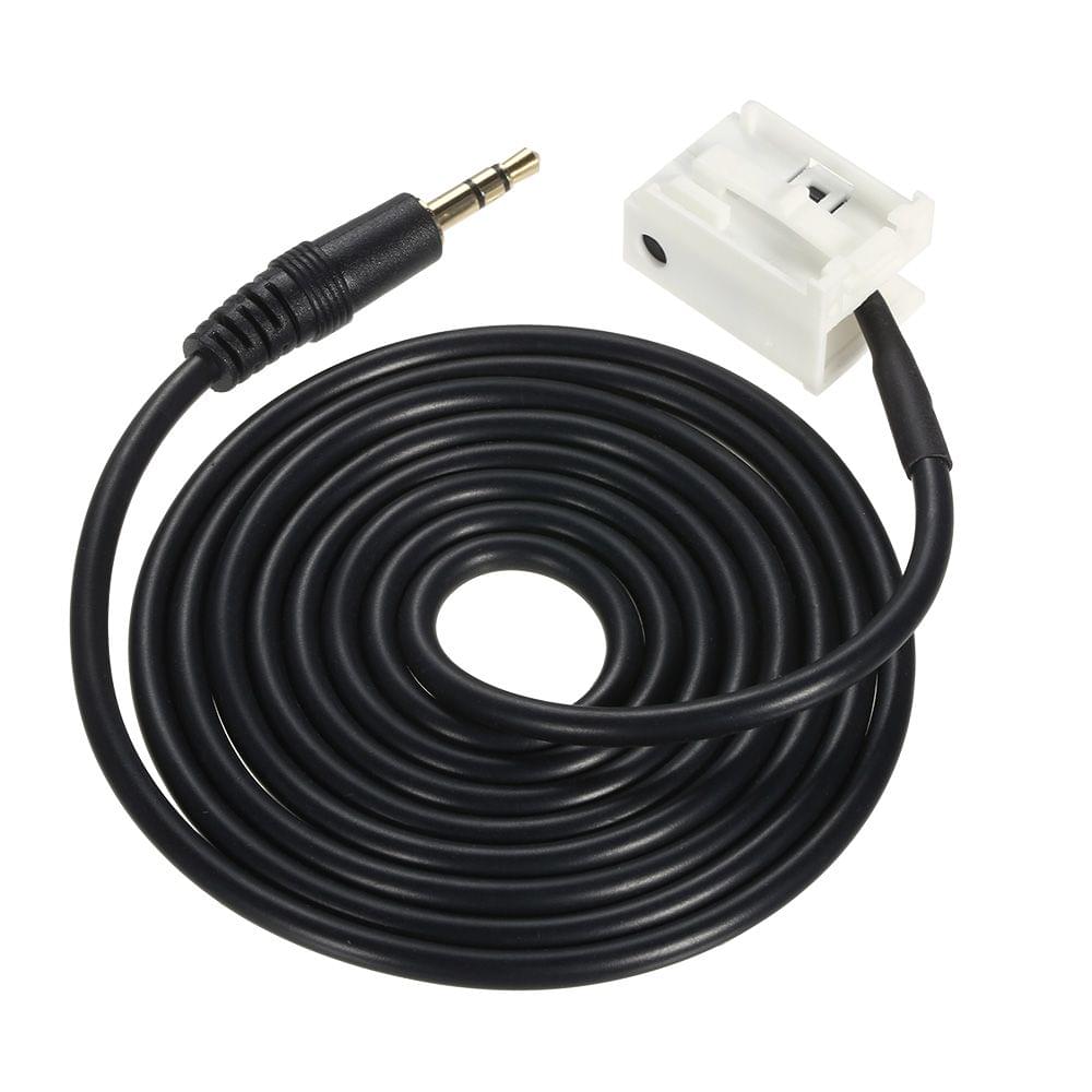3.5mm Male AUX Connector Audio Cable Adapter for Peugeot 307