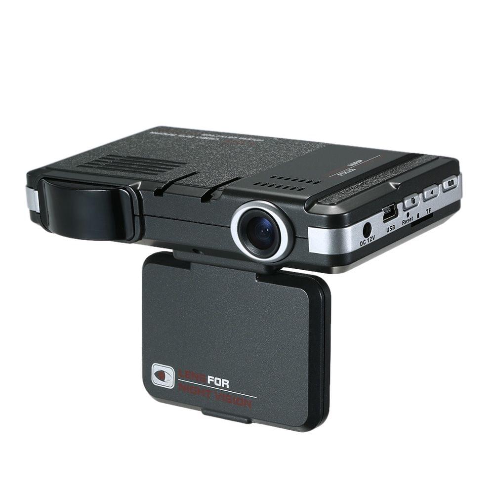 Anti Radar Detector Car DVR 2 in 1 720P Dash Cam Radar Speed