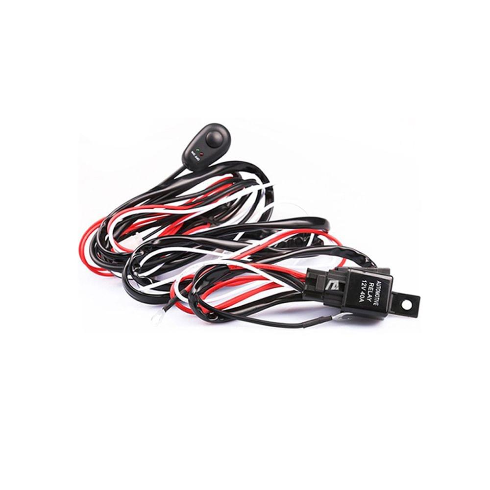 Professional Wiring Harness Kit Loom For LED Work Driving
