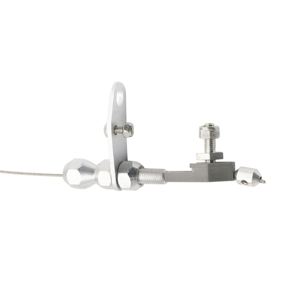 TH-350 Stainless Braided Transmission Kick Down Cable Detent