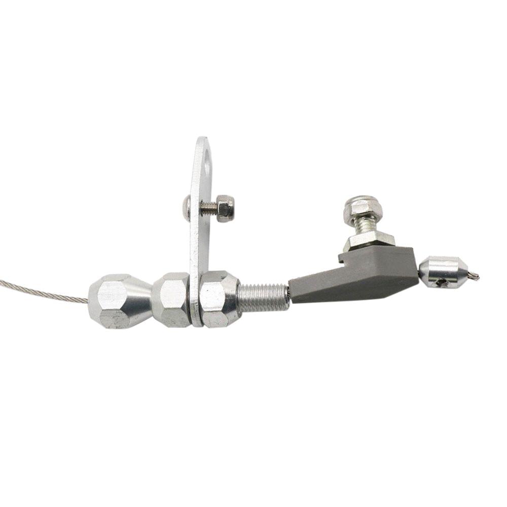 TH-350 Stainless Braided Transmission Kick Down Cable Detent