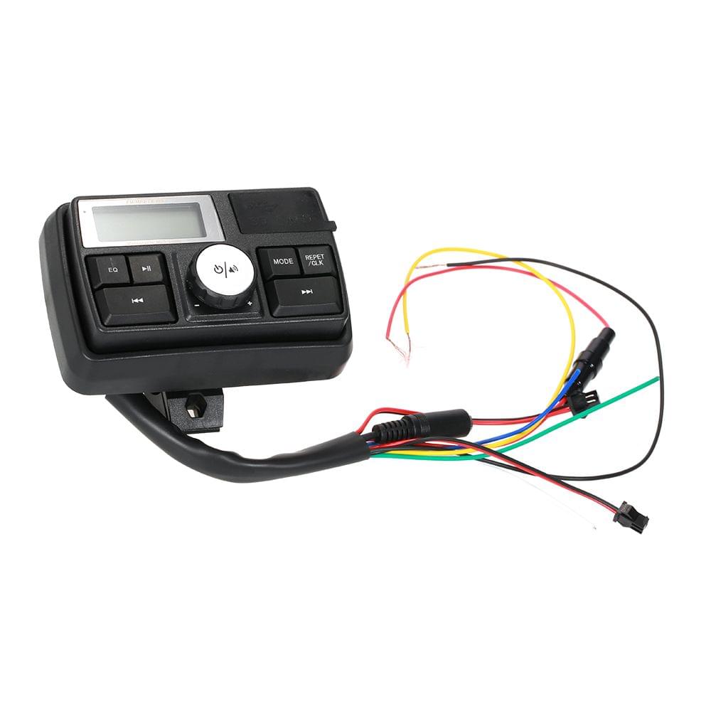 Motorcycle Audio System Speakers Handlebar Audio System FM