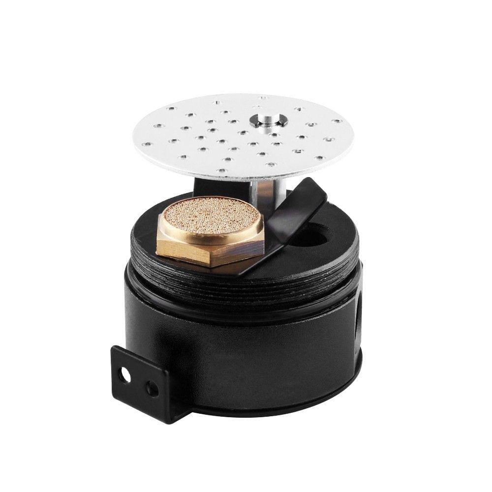 KKmoon Baffled Aluminum 2-Port Oil Catch Can Tank Air Oil