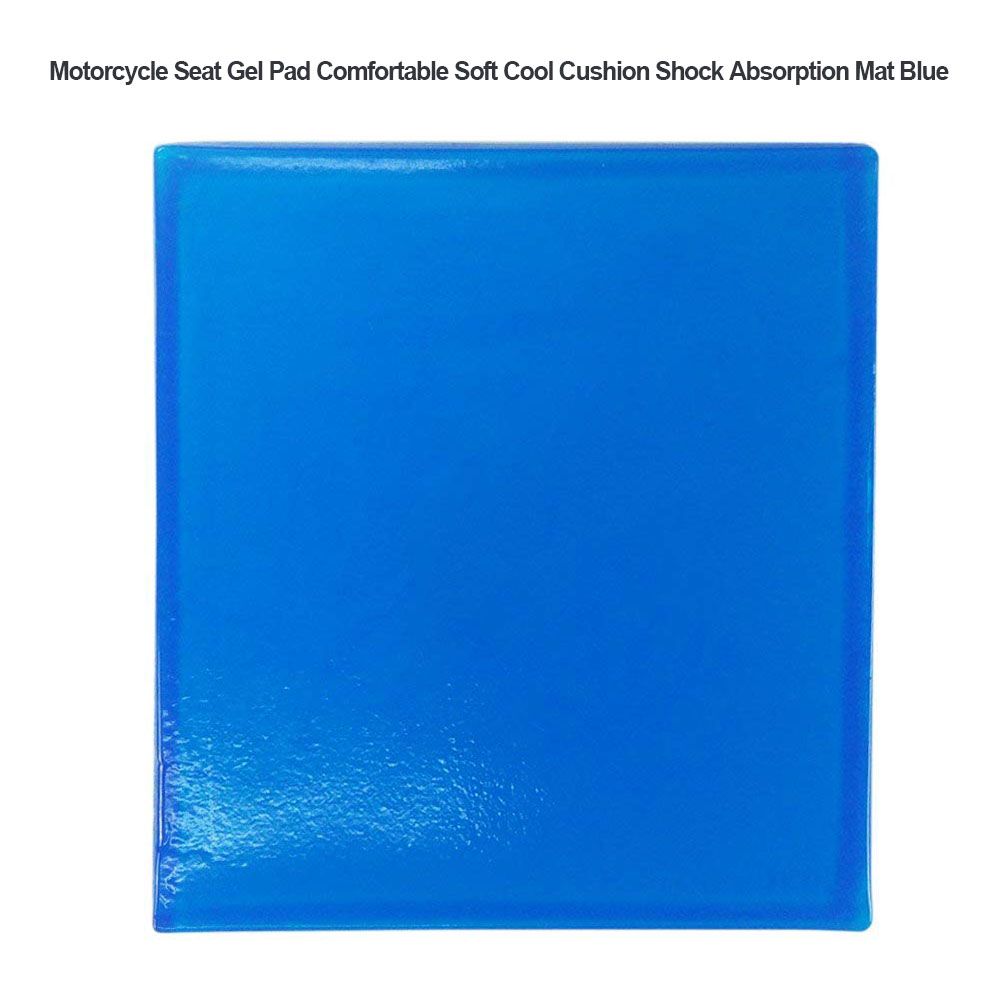Motorcycle Seat Gel Pad Comfortable Soft Cool Cushion Shock - 25cm