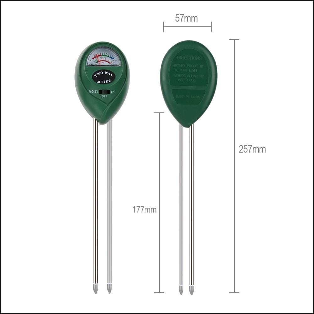 RZ103 Mini Soil PH Moisture Humidity Measuring PH Meter Soil Moisture Monitor Hygrometer Gardening Plant Farming Moisture Tester