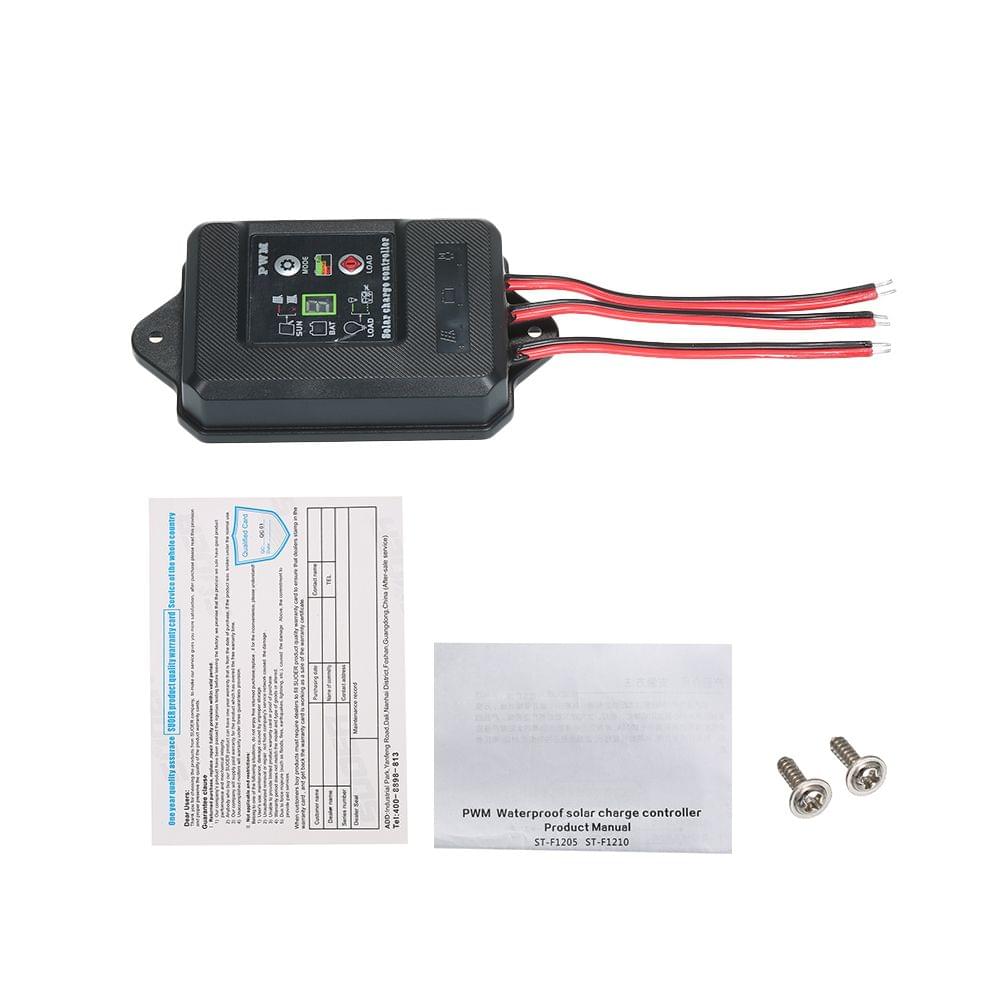 10A 12V 24V Digital Display Solar Charge Controller Pwm