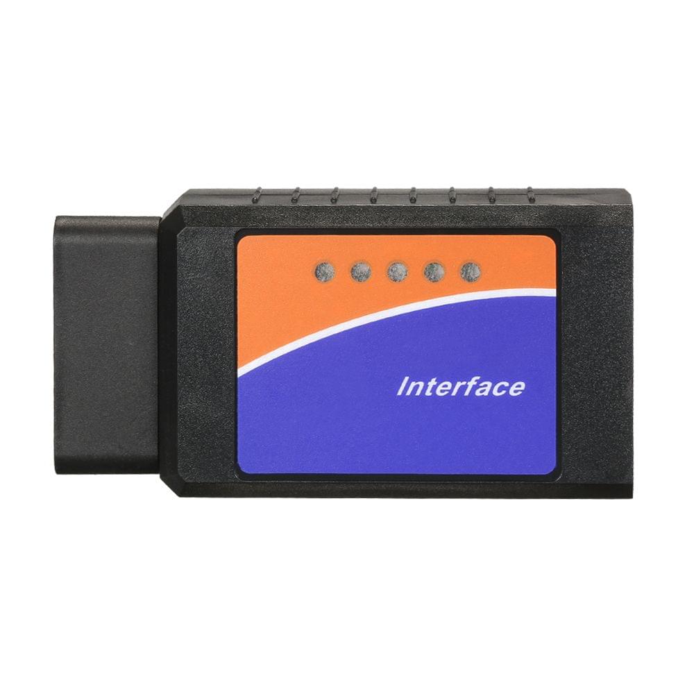 Black OBD OBD? Scanner Tool Detector with BT Connection for