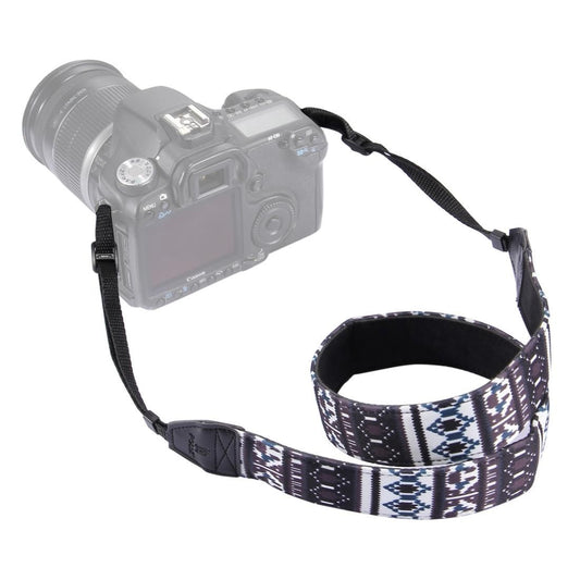 PULUZ  Retro Ethnic Style Multi-color Series Shoulder Neck Strap Camera Strap for SLR / DSLR Cameras (Style1)