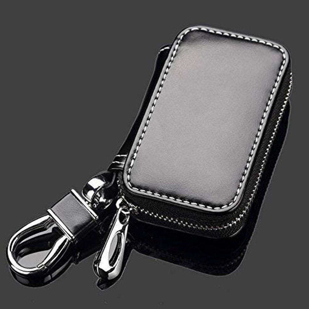 Real Leather Car Key Case Keys Holder Bag For Cadillac - 3