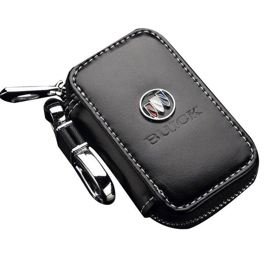 Real Leather Car Key Case Keys Holder Bag For Cadillac - 8