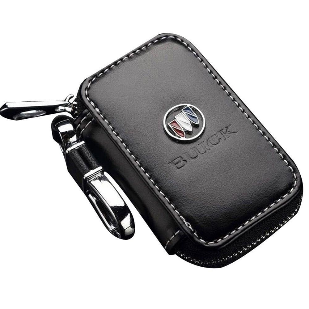 Real Leather Car Key Case Keys Holder Bag For Cadillac - 8