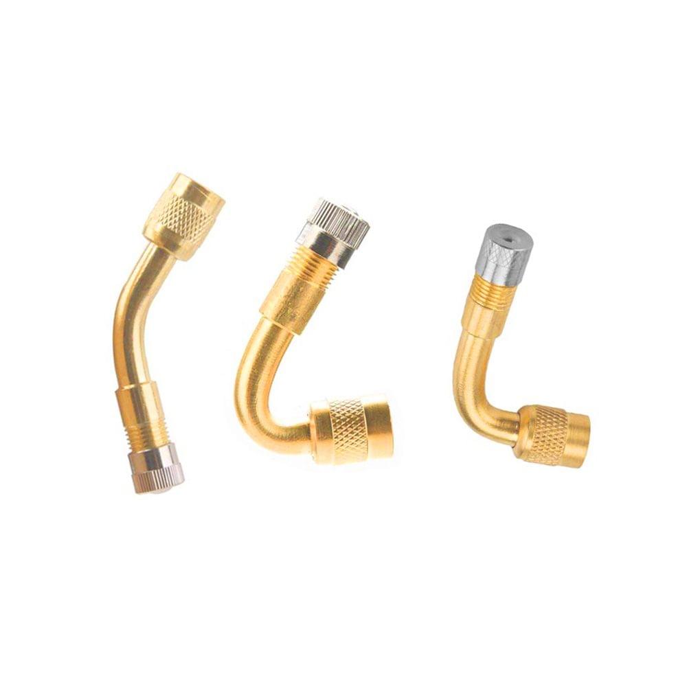 45 Degree Brass Air Tyre Valve Schrader Valve Stem with - 45