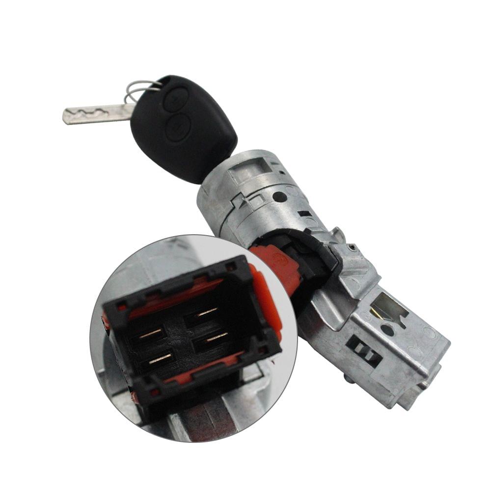 New Ignition Lock Barrel Starter Switch Keys for Renault