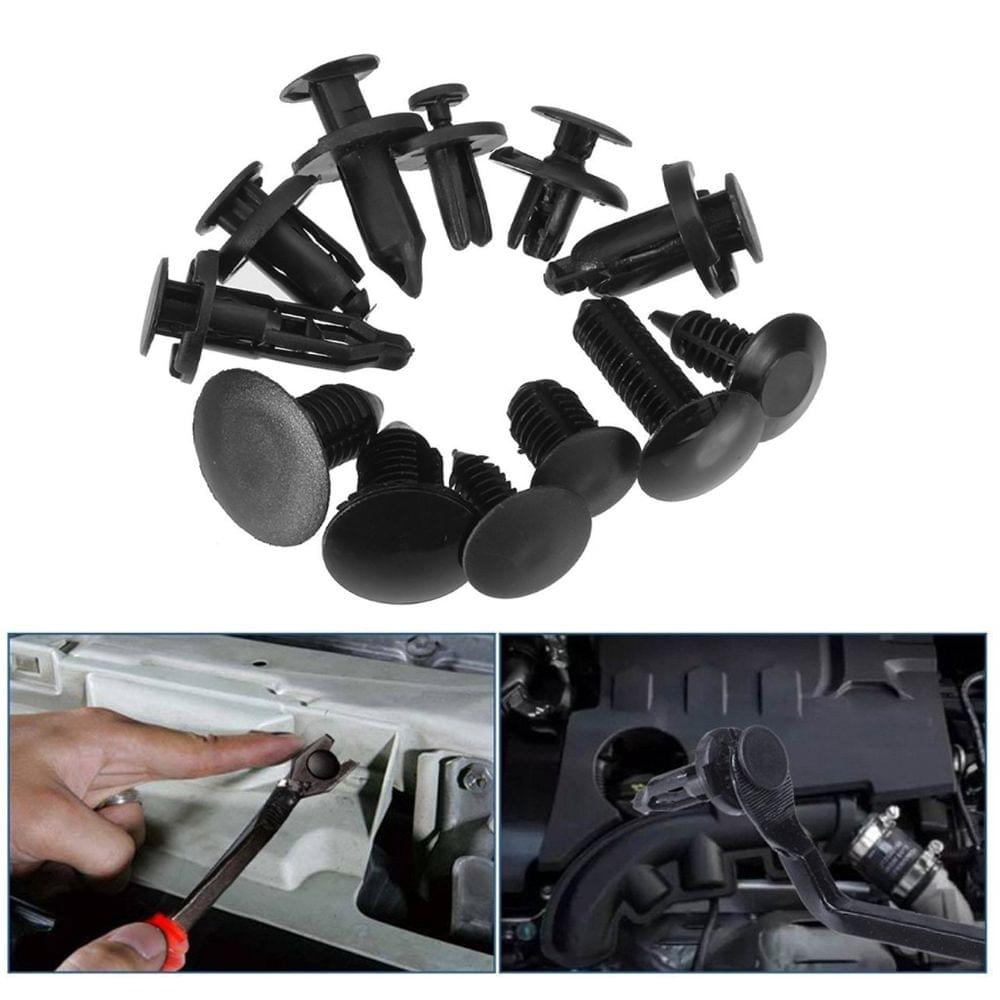 240Pcs Assorted Car Body Push Retainer Pin Rivet Fasteners - 2