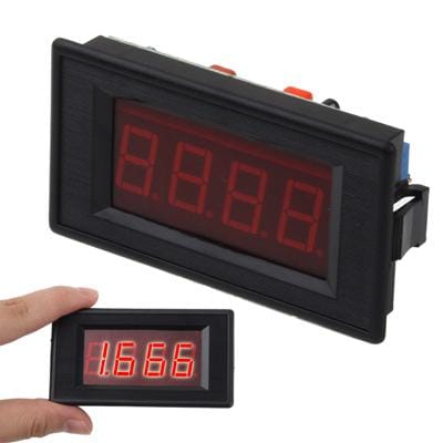 Digital DC 0-30V Voltage Panel Meter (Black)