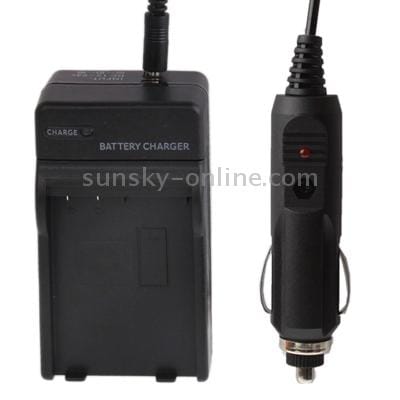 Digital Camera Battery Car Charger for Nikon ENEL15 (Black)