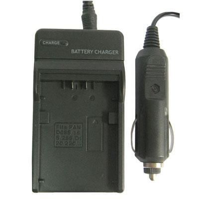 Digital Camera Battery Charger for Panasonic D08S/ 16S/ 28S/ D120/ 220/ 320 (Black)