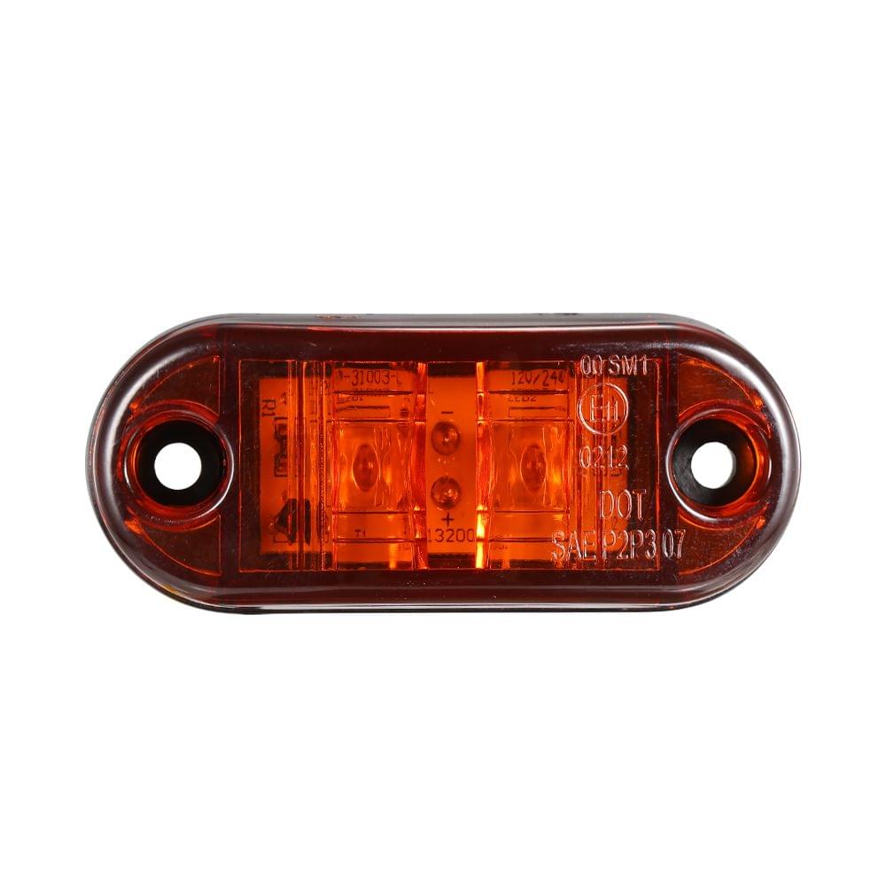 DC9-30V 2 LEDs Side Marker Indicator Light Clearance Lamp