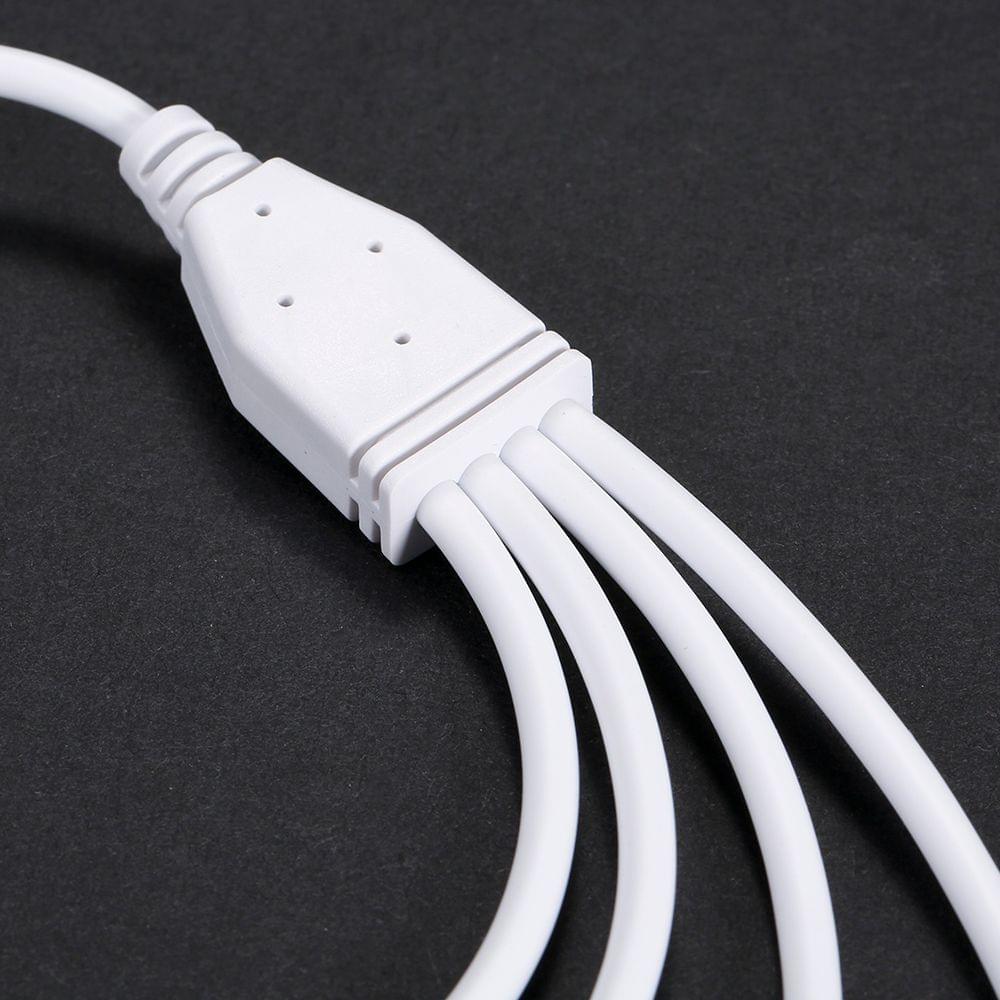 4 Pins RGB 1 to 4 Ports Female to Female Splitter Connector