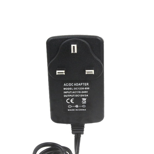 AC 100-240V to DC 12V 3A 36W Electricity Adapter for - UK Plug