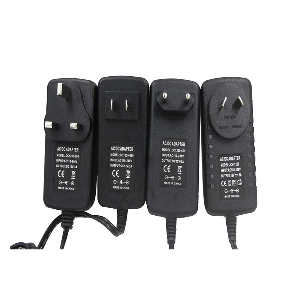 AC 100-240V to DC 12V 3A 36W Electricity Adapter for - UK Plug