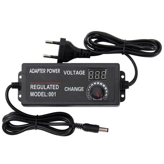AC to DC Adapter 3V-24V 2A Universal Adjustable Electricity - EU 3V-24V 2A