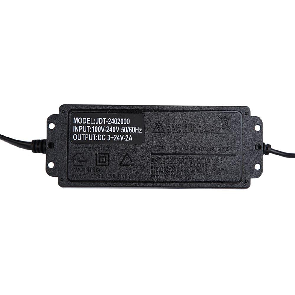 AC to DC Adapter 3V-24V 2A Universal Adjustable Electricity - EU 3V-24V 2A