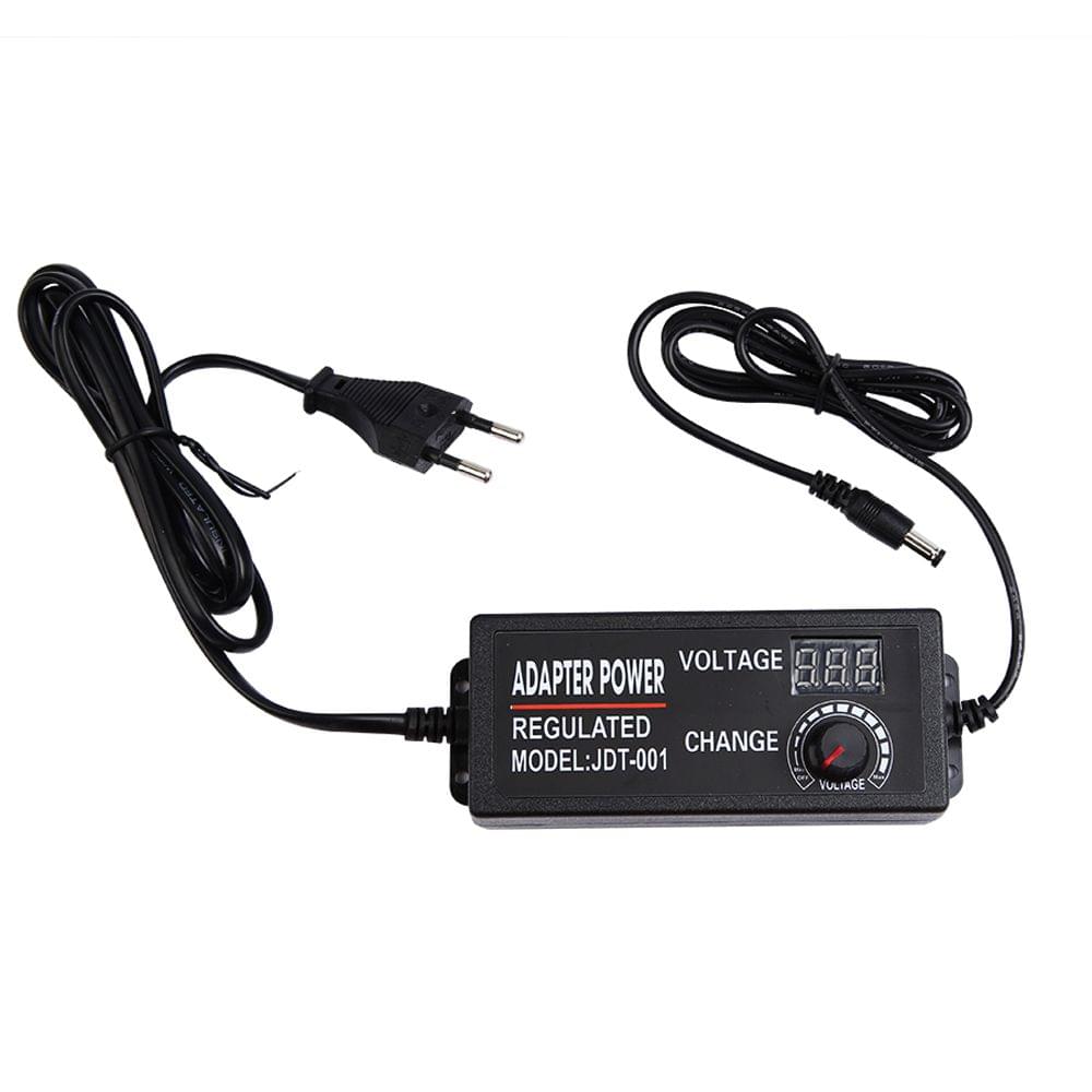 AC to DC Adapter 3V-24V 2A Universal Adjustable Electricity - EU 3V-24V 2A