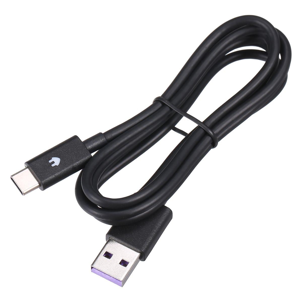 OD3.5mm 1.2m / 3.94ft USB-A to TYPE-C Quick Charge Cable - 1.2m