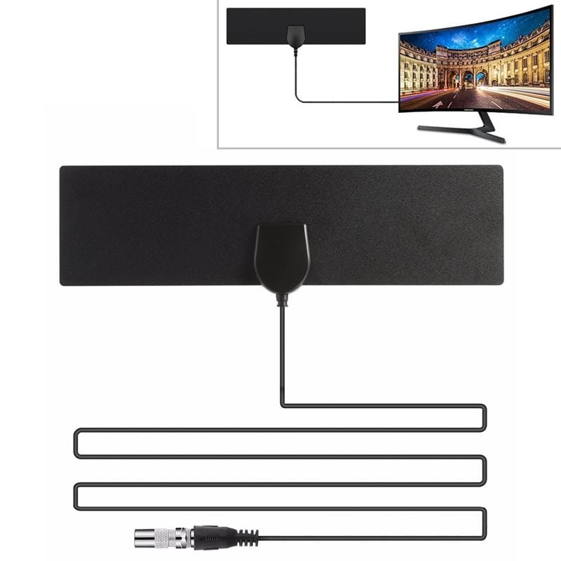 80 Miles Range 28dBi High Gain Digital Indoor HDTV Antenna with 4m Coaxial Cable