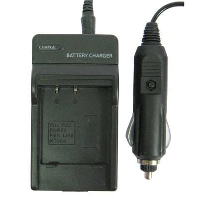 Digital Camera Battery Charger for FUJI FNP50 (Black)