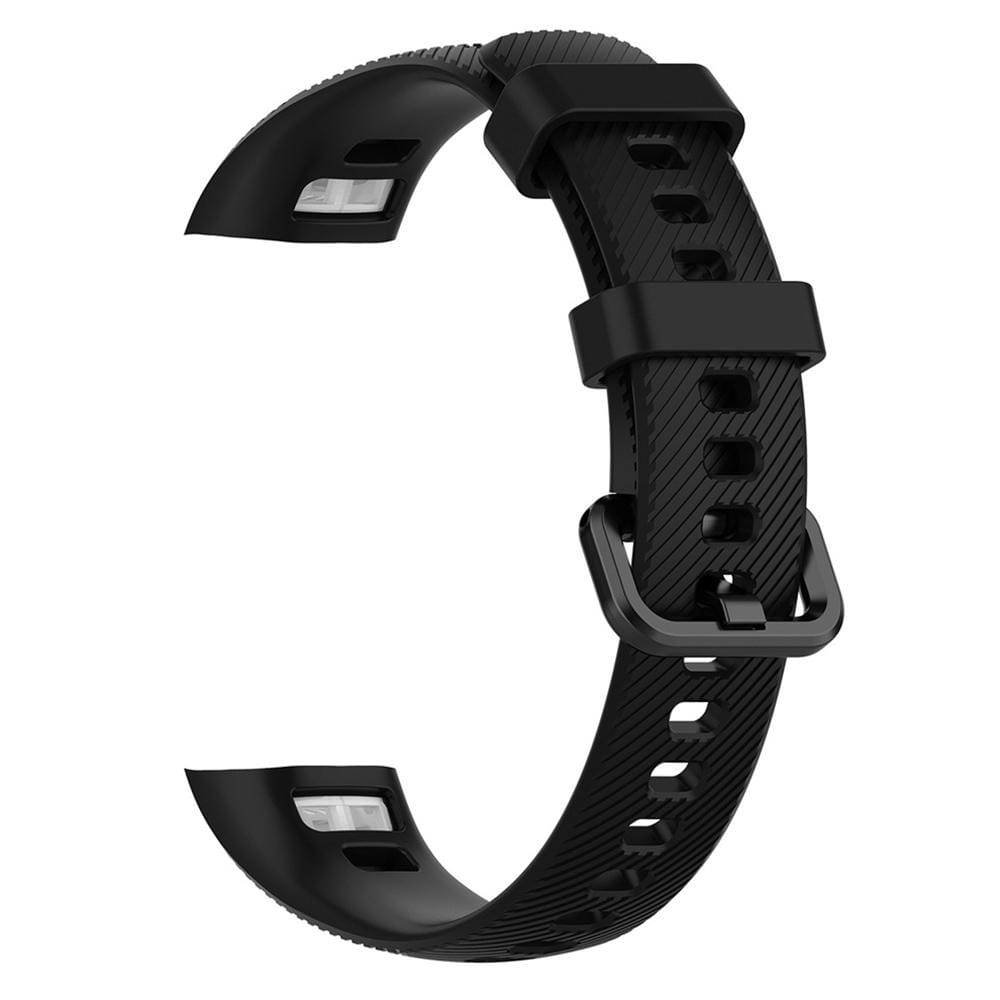 Smart Watch Silicone Wrist Strap Watchband for Huawei Honor Band 4 / Band 5 (Pink)