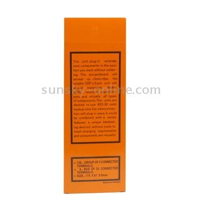 840 Points Solderless Prototype Bread Board Breadboard (White)