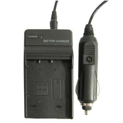 Digital Camera Battery Charger for CASIO CNP-60 (Black)