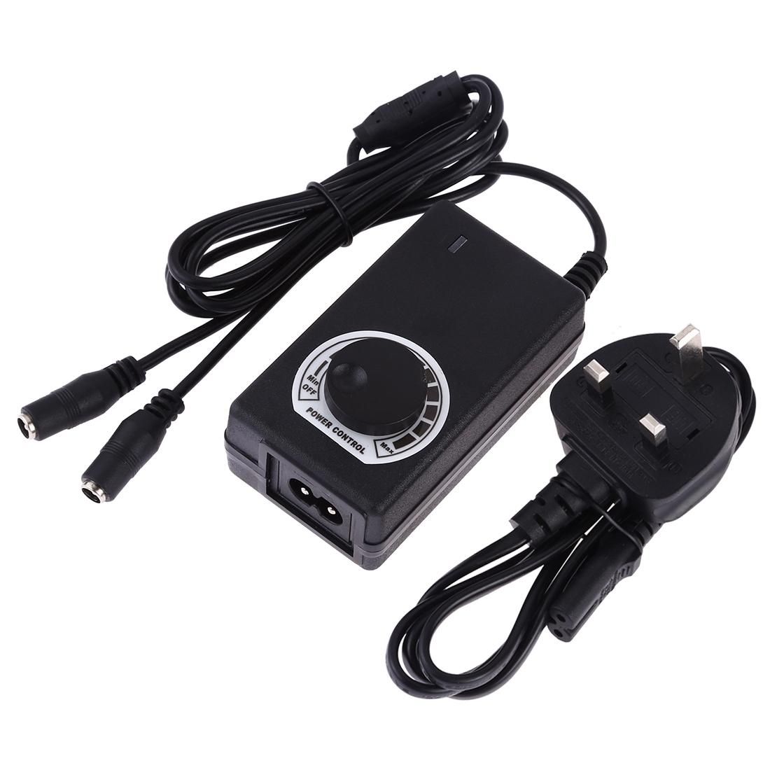 PULUZ Constant Current LED Power Supply Power Adapter for 40cm Studio Tent, AC 110-240V to DC 12V 2A (Style3)