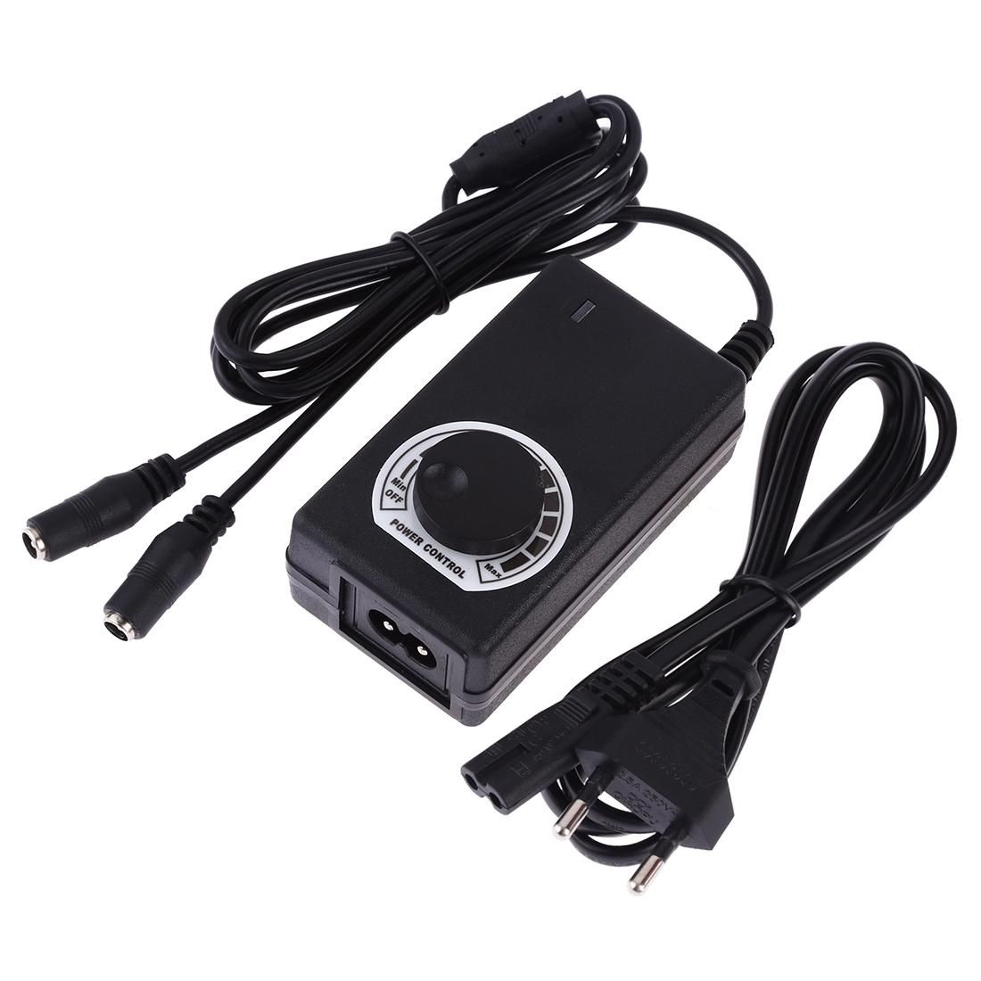 PULUZ Constant Current LED Power Supply Power Adapter for 40cm Studio Tent, AC 110-240V to DC 12V 2A (Style2)