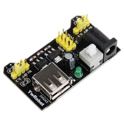 3.3V 5V Output Power Supply Module for MB102 Solderless Breadboard Bread Board