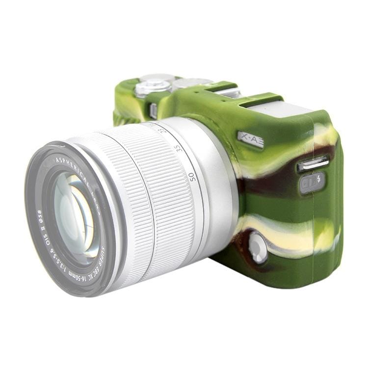 PULUZ Soft Silicone Protective Case for FUJIFILM X-A3 / X-A10 (Coffee)